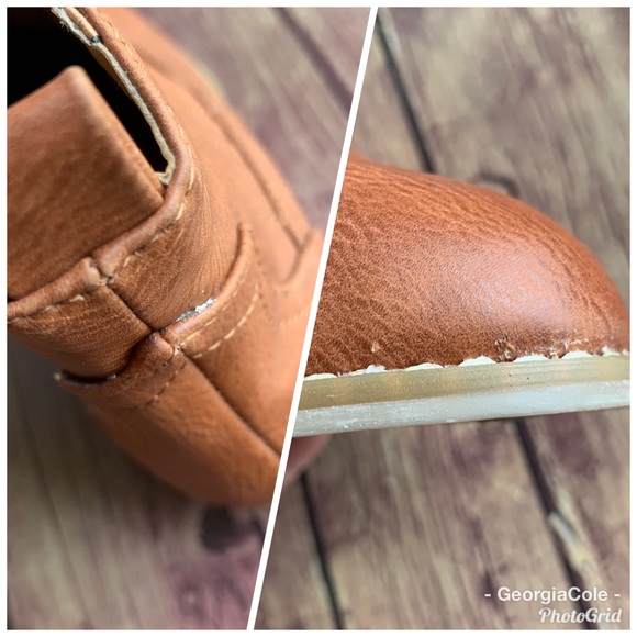 Universal Thread Georgia Boots Cognac Brown 6.5W - Picture 8 of 8